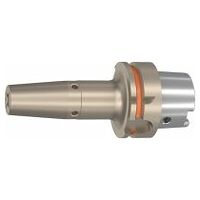 Shrink-fit chuck with 4 cooling channel bores, nickel-plated HSK-A 63 A = 120