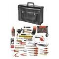 Electrician´s tool kit 82 pieces with case No. 690200