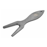 Pull-out wrench for reducing adapters  12-32 mm