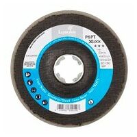 LUKAS Polishing disc P6PT X-LOCK Ø 125 mm medium grain 150 for angle grinders oblique silicon carbide (MWP)