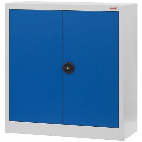 Swing door cabinet with plain sheet metal swing doors 1000 mm HOLEX