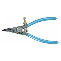 Circlip pliers for external rings angled 4-9mm