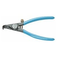 Circlip pliers for external rings angled 10-15mm