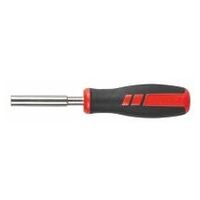 Screwdriver holder for 1/4 inch bits with magnet 60 mm