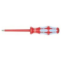 3167 i VDE-insulated TORX® screwdriver, stainless steel, TX 10 x 80 mm
