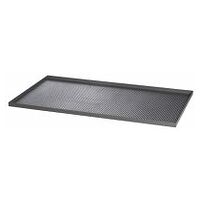 Sheet metal cover top with raised edge on 4 sides  40X28