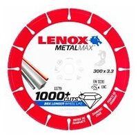 Diamanttrennscheibe MetalMax 300 mm X 3,3 mm