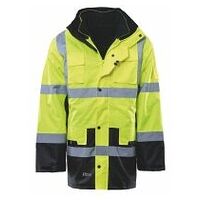 High visibility parka PREVENT® yellow / black
