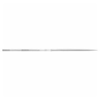 Lima de aguja de precisión triangular 180 mm corte suizo 2, semifina