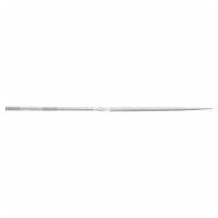 Lima de aguja de precisión triangular 200 mm corte suizo 3, fina