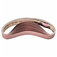 Aluminium oxide abrasive belt BA 30x533 mm A180 for general use with a pipe belt grinder