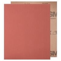 cloth-backed abrasive sheet aluminium oxide 230x280mm BG BR A400 for steel with heavy-duty use