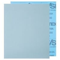 waterproof paper-backed abrasive sheet 230x280mm BP W SiC1000 for working on paint