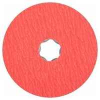 COMBICLICK ceramic oxide grain fibre disc dia. 100mm CO-COOL120 for stainless steel