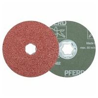 Disque en fibres à grain corindon COMBICLICK Ø 115 mm A24 pour applications universelles