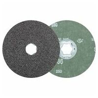COMBICLICK SiC fibre disc dia. 115 mm SIC36 for hard non-ferrous metals
