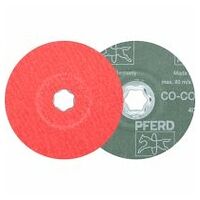 COMBICLICK disk iz keramičnih vlaken Ø 125 mm CO-COOL60 za nerjavno jeklo