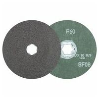 COMBICLICK SiC fibre disc dia. 125 mm SIC60 for hard non-ferrous metals
