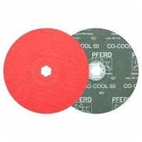 COMBICLICK disk iz keramičnih vlaken Ø 180 mm CO-COOL50 za nerjaveče jeklo