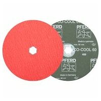 COMBICLICK disk iz keramičnih vlaken Ø 180 mm CO-COOL60 za nerjaveče jeklo