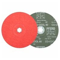 COMBICLICK disk iz keramičnih vlaken Ø 180 mm CO-COOL80 za nerjaveče jeklo