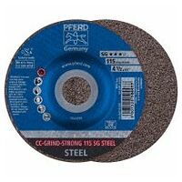 CC-GRIND STRONG grinding disc 115x22.23 mm COARSE Performance Line SG STEEL for steel