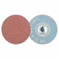COMBIDISC aluminium oxide abrasive disc CD dia. 38 mm A120 FORTE for high stock removal rate