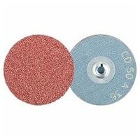 COMBIDISC aluminium oxide abrasive disc CD dia. 50mm A36 for general use