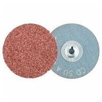 COMBIDISC aluminium oxide abrasive disc CD dia. 50mm A36 PLUS for robust applications
