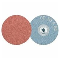 COMBIDISC aluminium oxide abrasive disc CD dia. 50mm A80 for general use