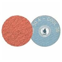 Pastille abrasive à grain corindon COMBIDISC CD Ø 50 mm A36 COOL pour acier inoxydable
