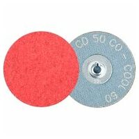 Disco lijador COMBIDISC, grano cerámico CD Ø 50 mm CO-COOL60 para acero y acero inoxidable