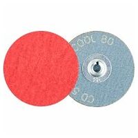 Disco abrasivo granulo ceramico COMBIDISC CD Ø 50 mm CO-COOL80 per acciaio e acciaio inox