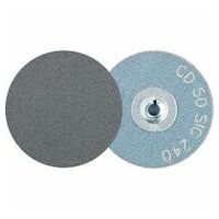 Disco lijador COMBIDISC SIC CD Ø 50 mm SIC240 para metales no férricos duros