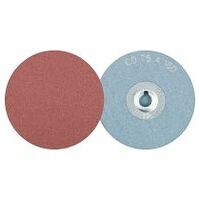 COMBIDISC aluminium oxide abrasive disc CD dia. 75 mm A180 for general use