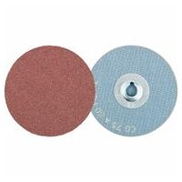 COMBIDISC aluminium oxide abrasive disc CD dia. 75 mm A80 FORTE for high stock removal rate