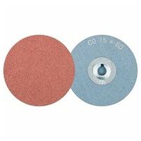COMBIDISC aluminium oxide abrasive disc CD dia. 75 mm A80 for general use