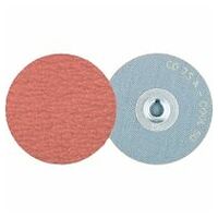 COMBIDISC aluminium oxide abrasive disc CD dia. 75 mm A60 COOL for stainless steel