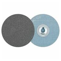 Disco abrasivo granulo SIC COMBIDISC CD Ø 75 mm SIC120 per metalli non ferrosi duri