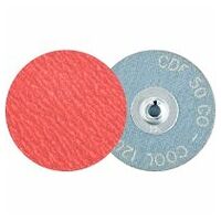 COMBIDISC Ceramic grain Mini-Fiber Disc CDF Ø 50mm co-COOL120 pro ocel a nerezovou ocel