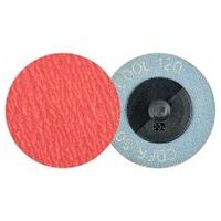 COMBIDISC ceramic oxide grain mini fibre disc CDFR dia. 50 mm CO-COOL120 for steel and stainless steel