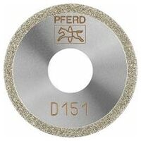 diamantový dělicí kotouč D1A1R 30x1.0x10.0mm D151 (střední) pro sklo/keramiku/karbid