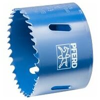 Bimetal hole saw Co8/M42 dia. 64 mm cutting depth 31 mm for steel, stainless steel, sheet metal, wood