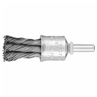 End brush knotted PBG dia. 19 mm shank dia. 6 mm steel wire dia. 0.50
