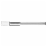 Microspazzola a pennello PBU Ø 5 mm, gambo Ø 3 mm, fili in materiale sintetico Ø 0,20