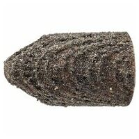 POLICAP abrasive cap PC tapered conical shape with radius end aluminium oxide dia. 7x13 mm A150 for general use