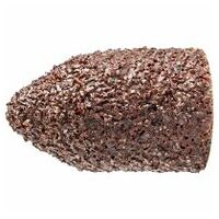 POLICAP abrasive cap PC tapered conical shape with radius end aluminium oxide dia. 7x13 mm A60 for general use