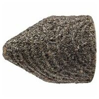 POLICAP abrasive cap PC tapered conical shape with radius end aluminium oxide dia. 10x15 mm A150 for general use