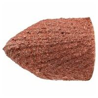 POLICAP abrasive cap PC tapered conical shape with radius end aluminium oxide dia. 10x15 mm A280 for general use