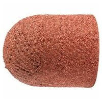 POLICAP abrasive cap PC cylindrical shape with radius end aluminium oxide dia. 13x17 mm A280 for general use